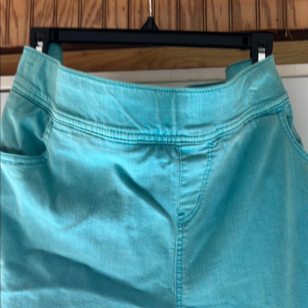 Turquoise Denim jeans
